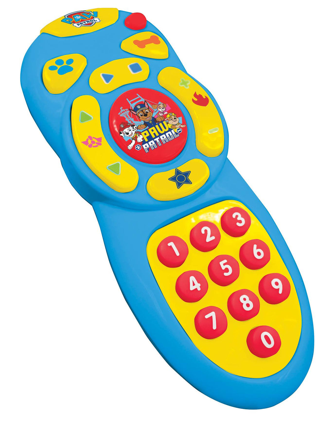 Ma première télécommande bilingue éducative la Pat'Patrouille FR/EN multicolore