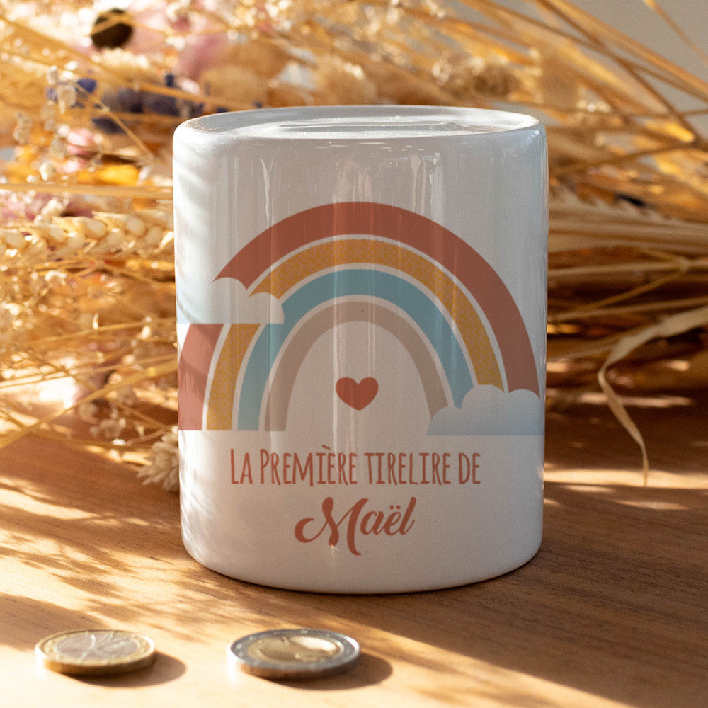 Ma Première Tirelire à Personnaliser - Tirelire Personnalisée