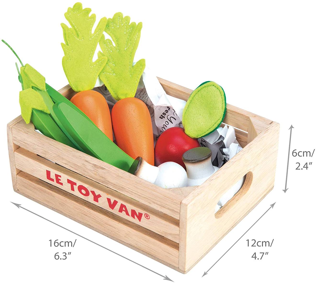 Ma récolte de légumes beige