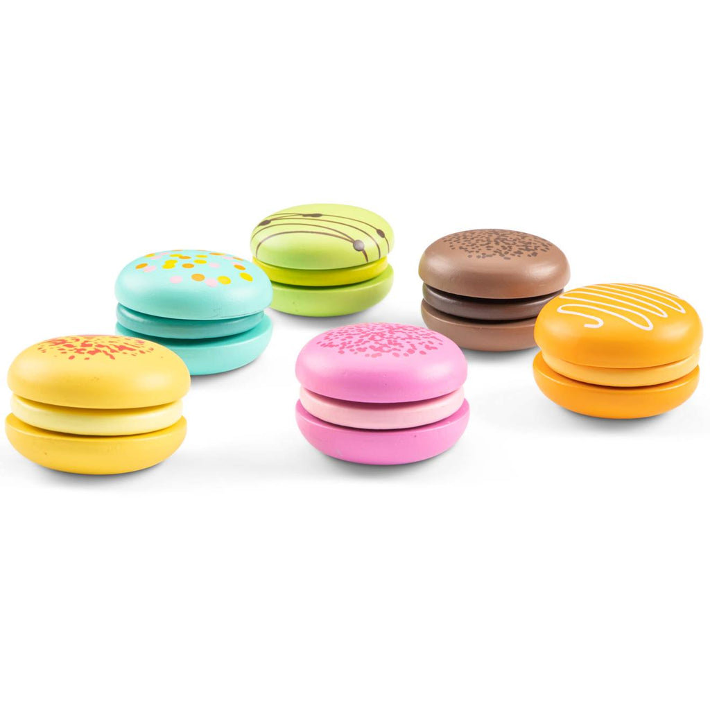 Macarons 6 pièces vert