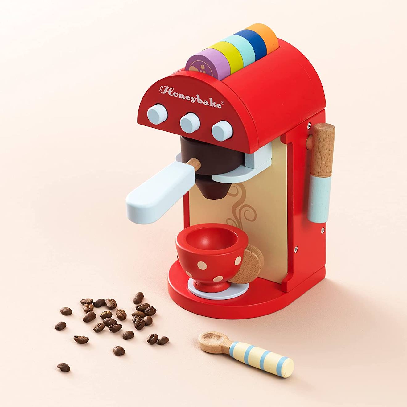 Machine à café rouge