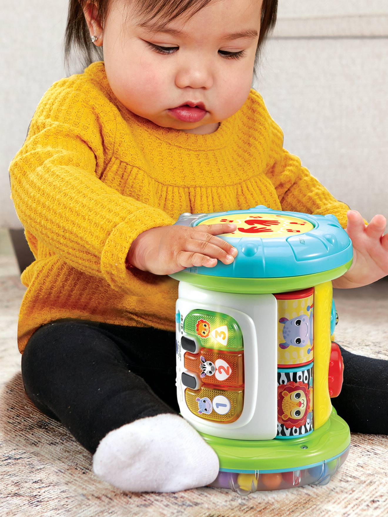 Magi rouleau tam tam 3 en 1 multicolore