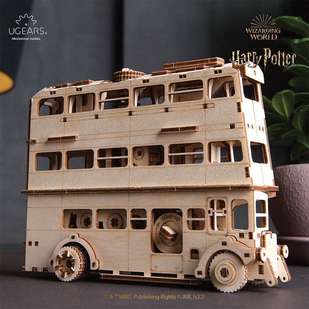 Magicobus Harry Potter en Bois à Monter - Maquette Bois