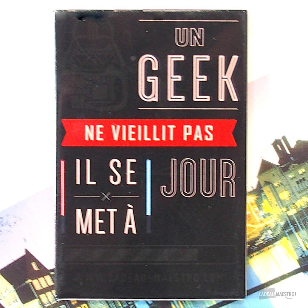 Magnet Geek - Objet Déco Original CadoMaestro