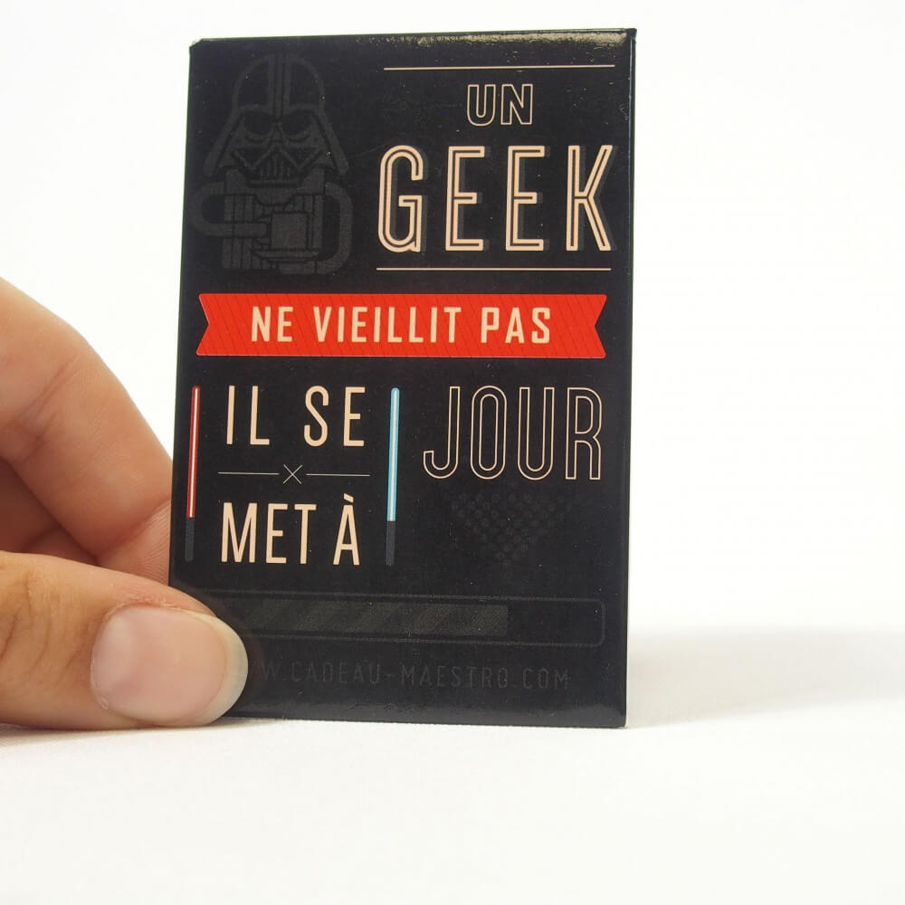 Magnet Geek - Objet Déco Original CadoMaestro