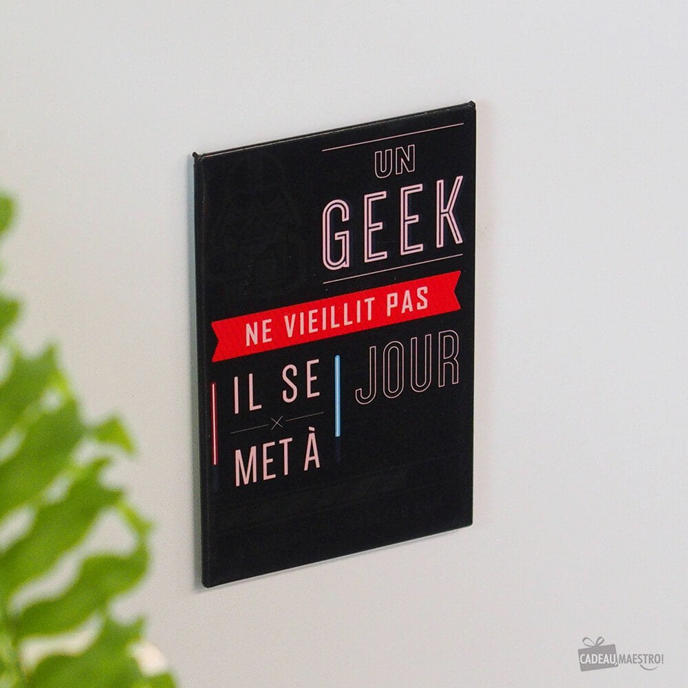 Magnet Geek - Objet Déco Original