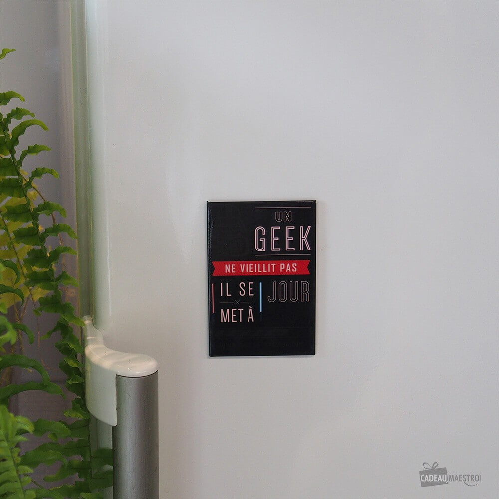 Magnet Geek - Objet Déco Original CadoMaestro