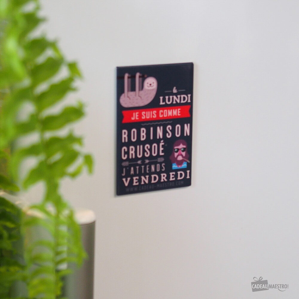 Magnet Robinson - Objet Déco Original CadoMaestro