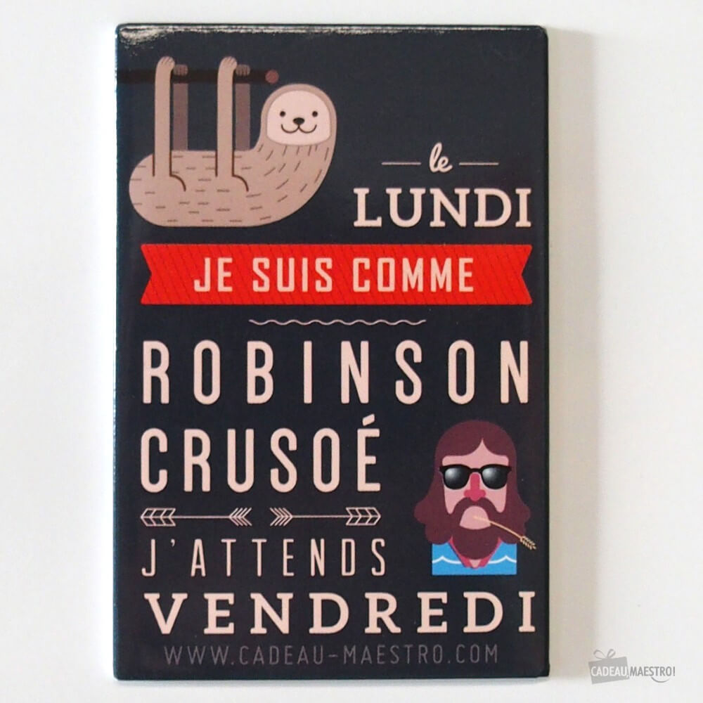 Magnet Robinson - Objet Déco Original CadoMaestro