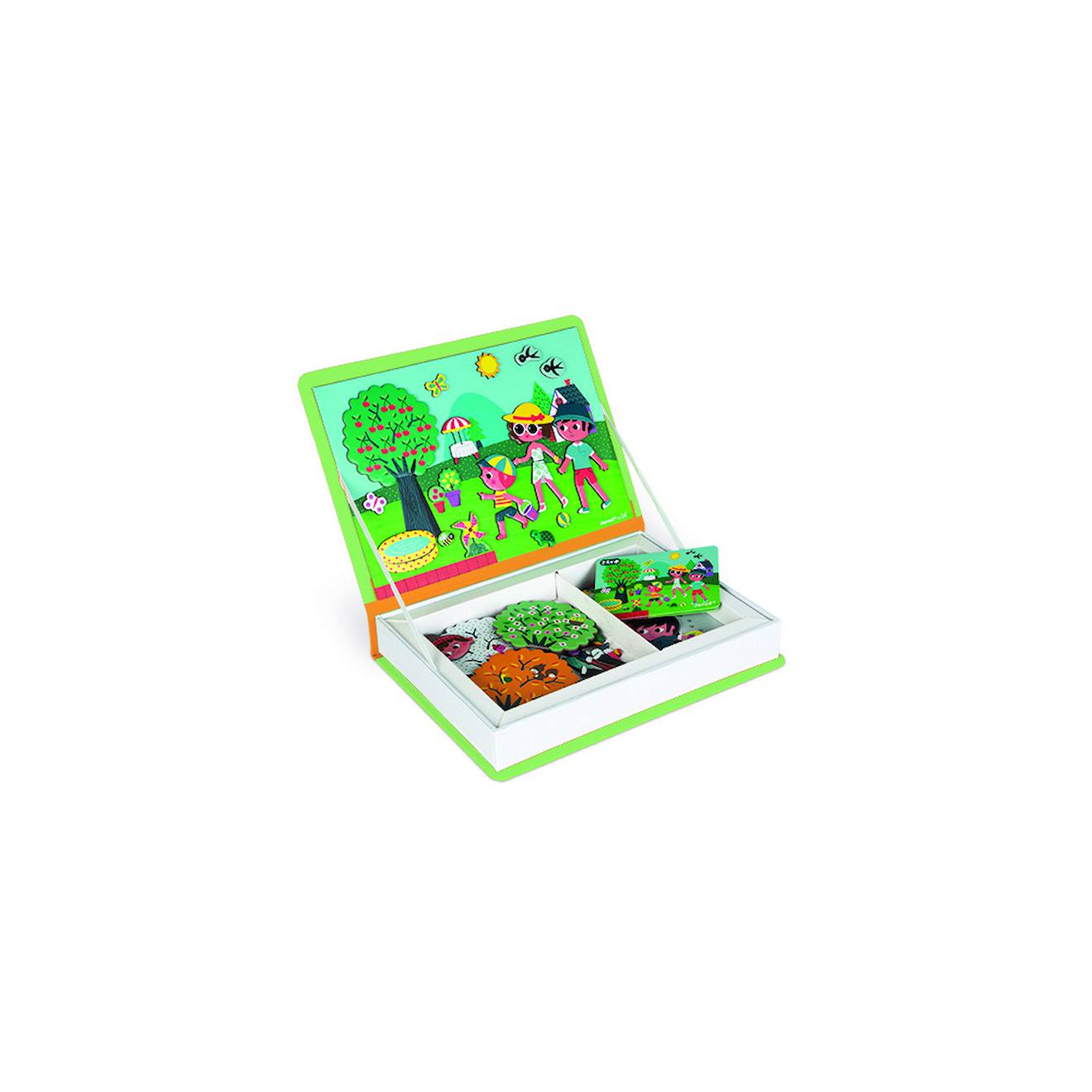 Magnéti'book 4 saisons, 115 magnets orange