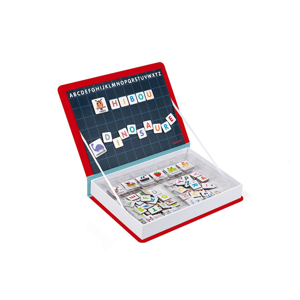 Magnéti'book alphabet français, 142 magnets rouge