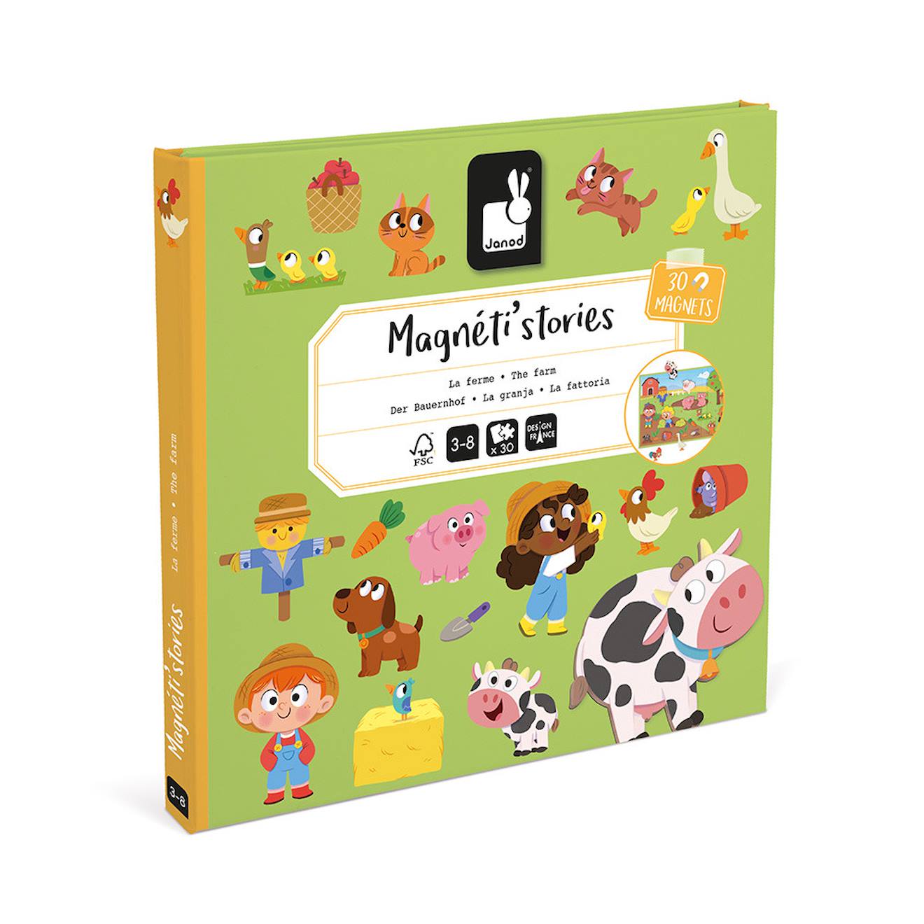 Magnéti'stories la ferme multicolore