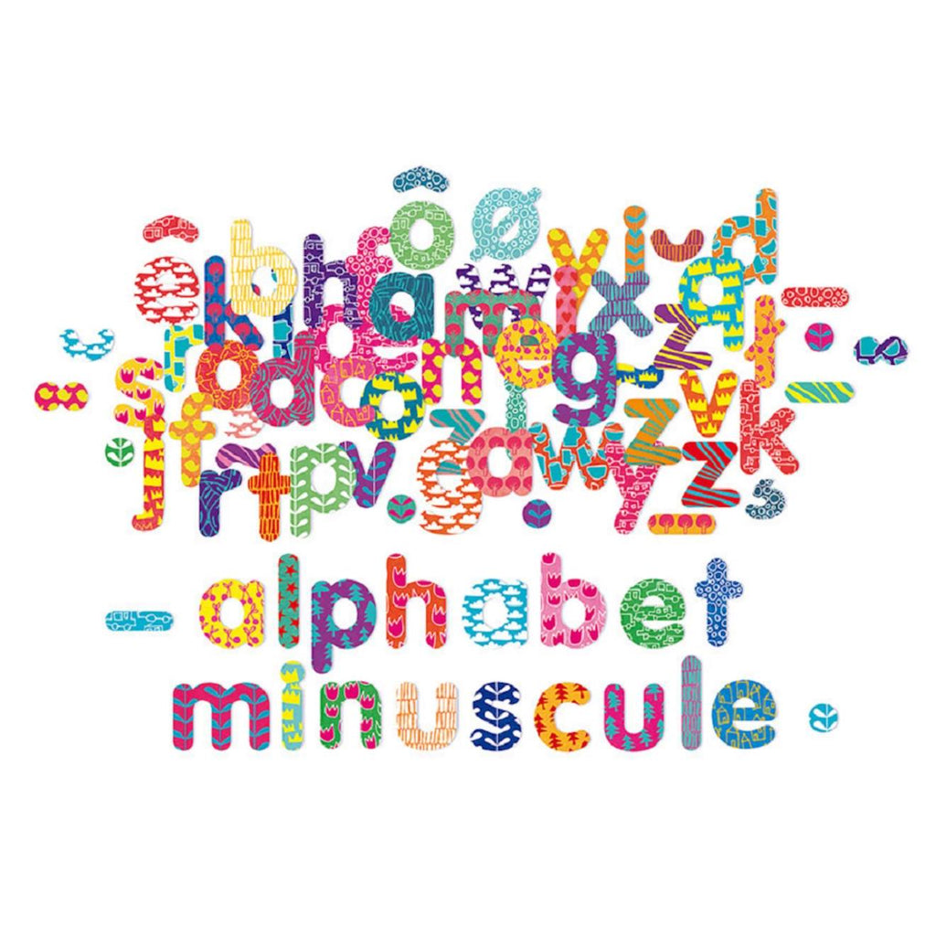 Magnets alphabet minuscule bleu