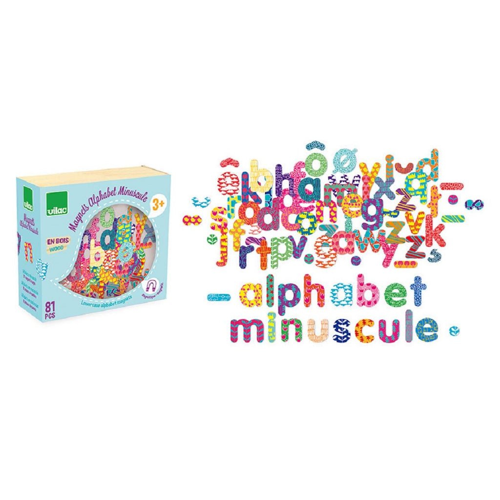 Magnets alphabet minuscule bleu