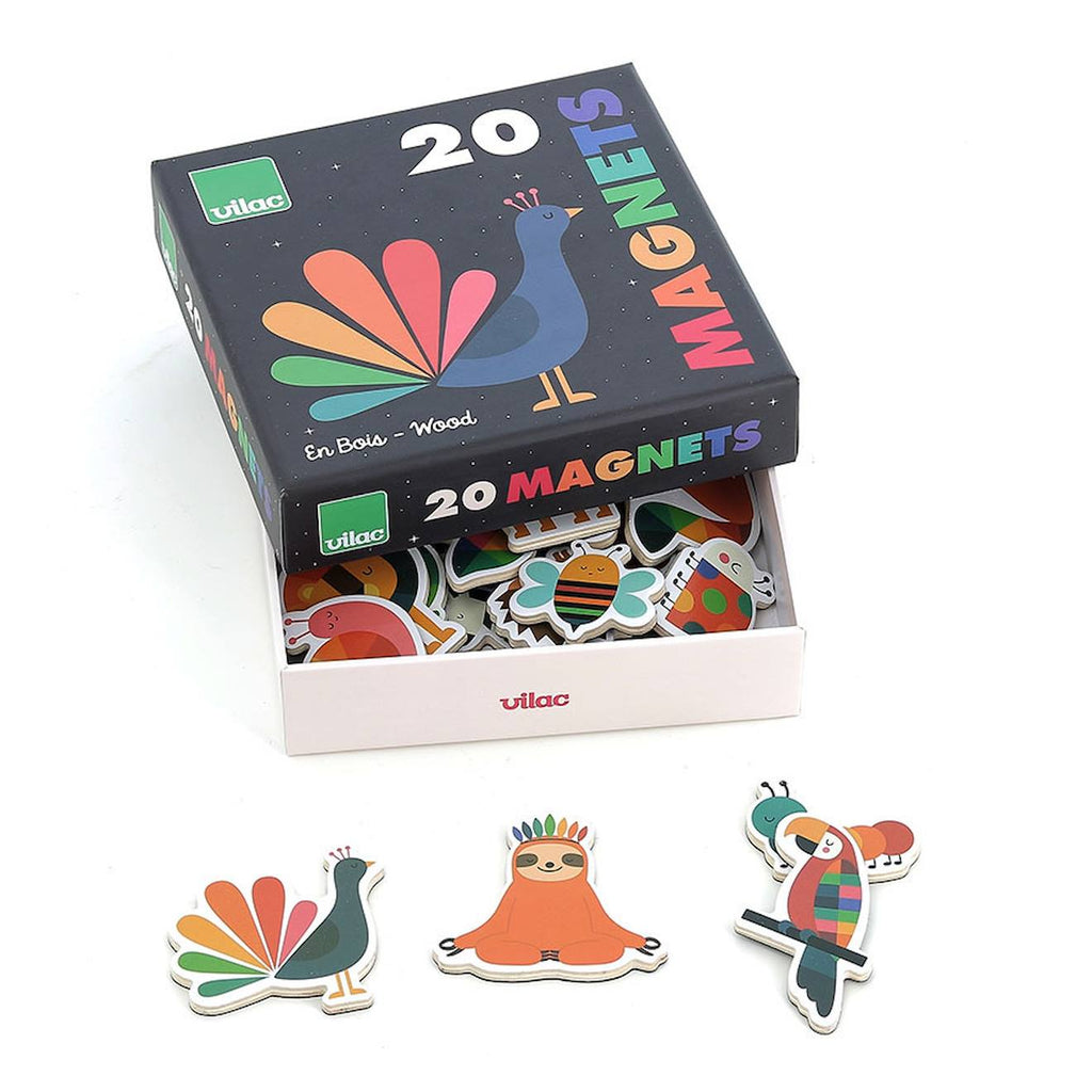 Magnets animaux andy westface bleu