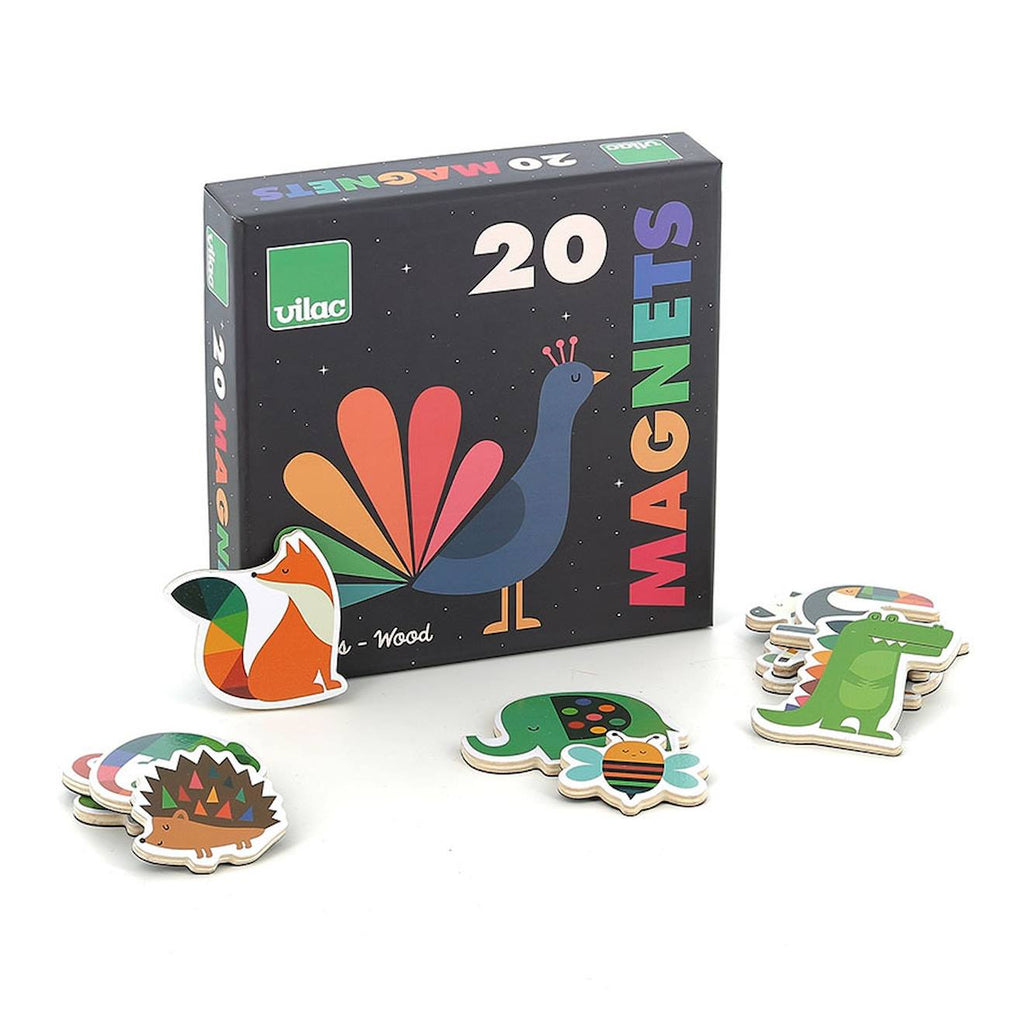 Magnets animaux andy westface bleu