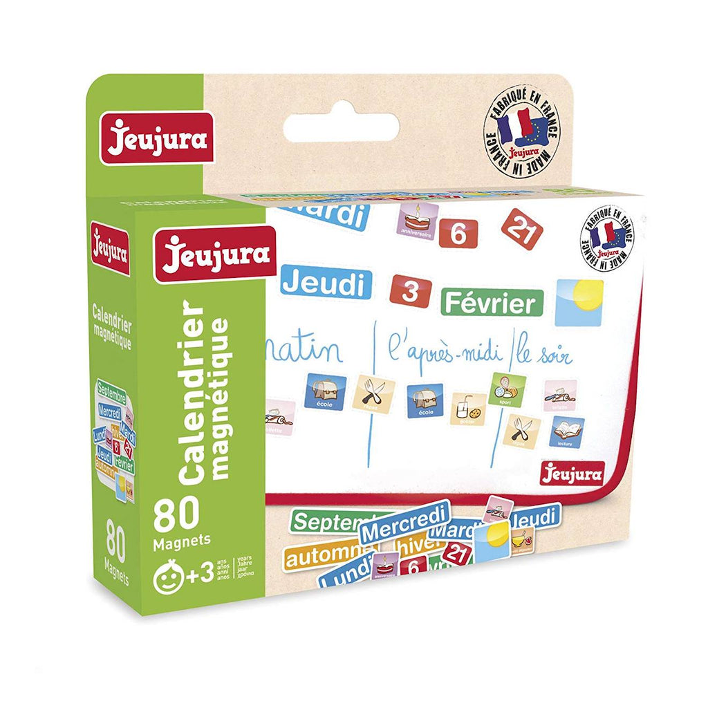 Magnets calendrier bleu