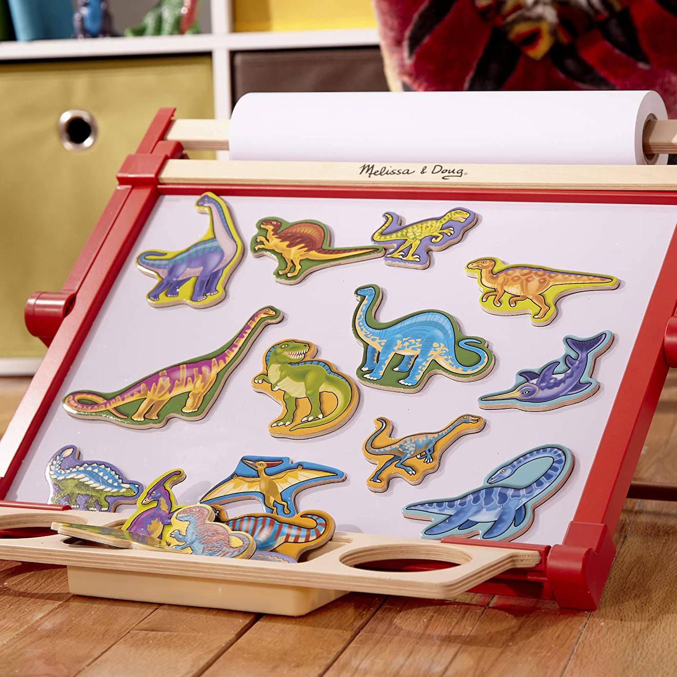 Magnets dinosaures vert