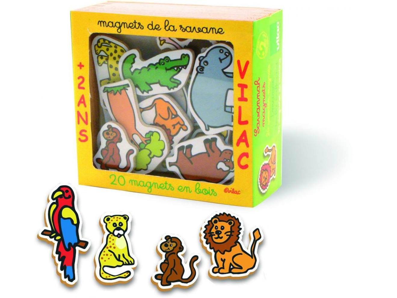 Magnets savane jaune