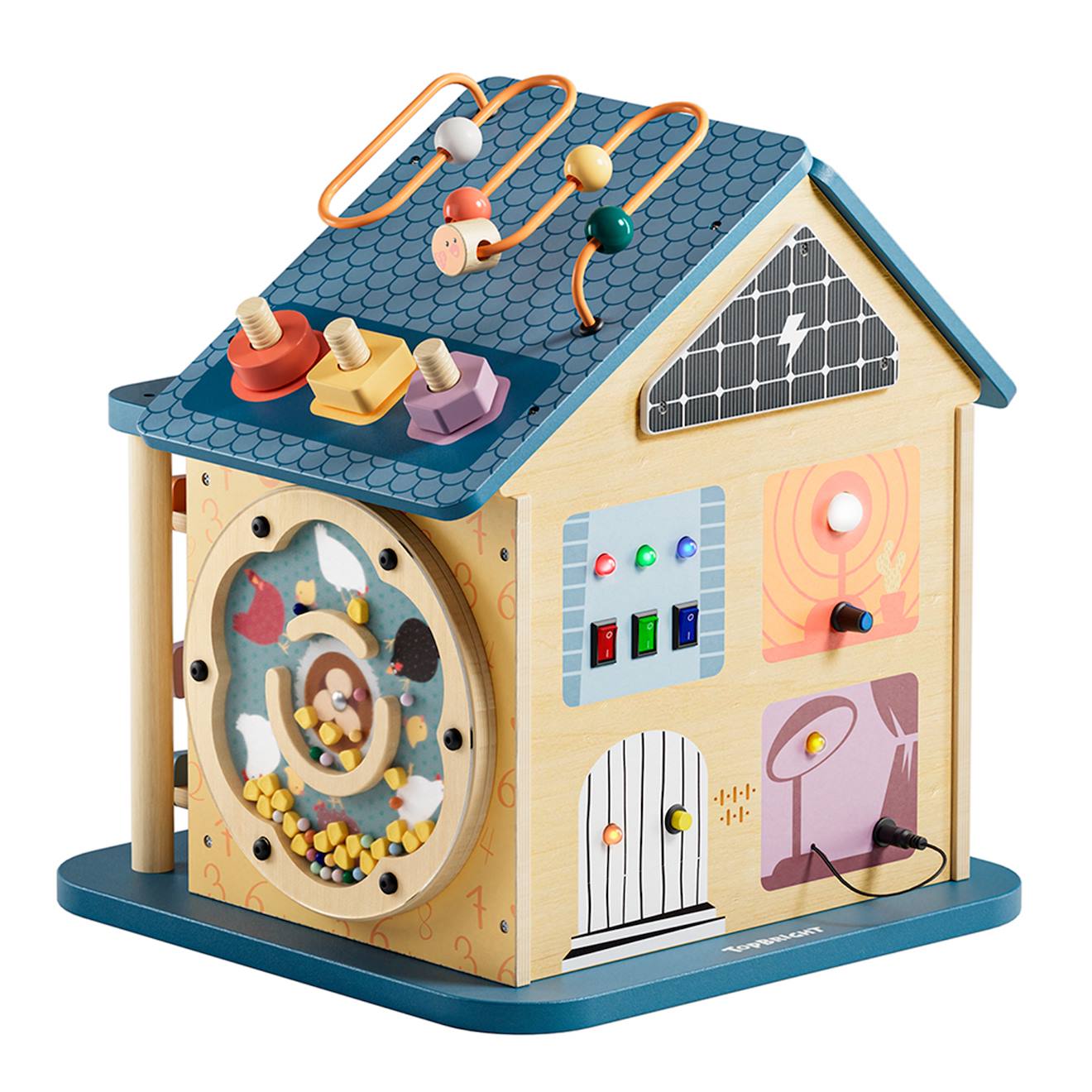 Maison d'activités 12-en-1 multicolore
