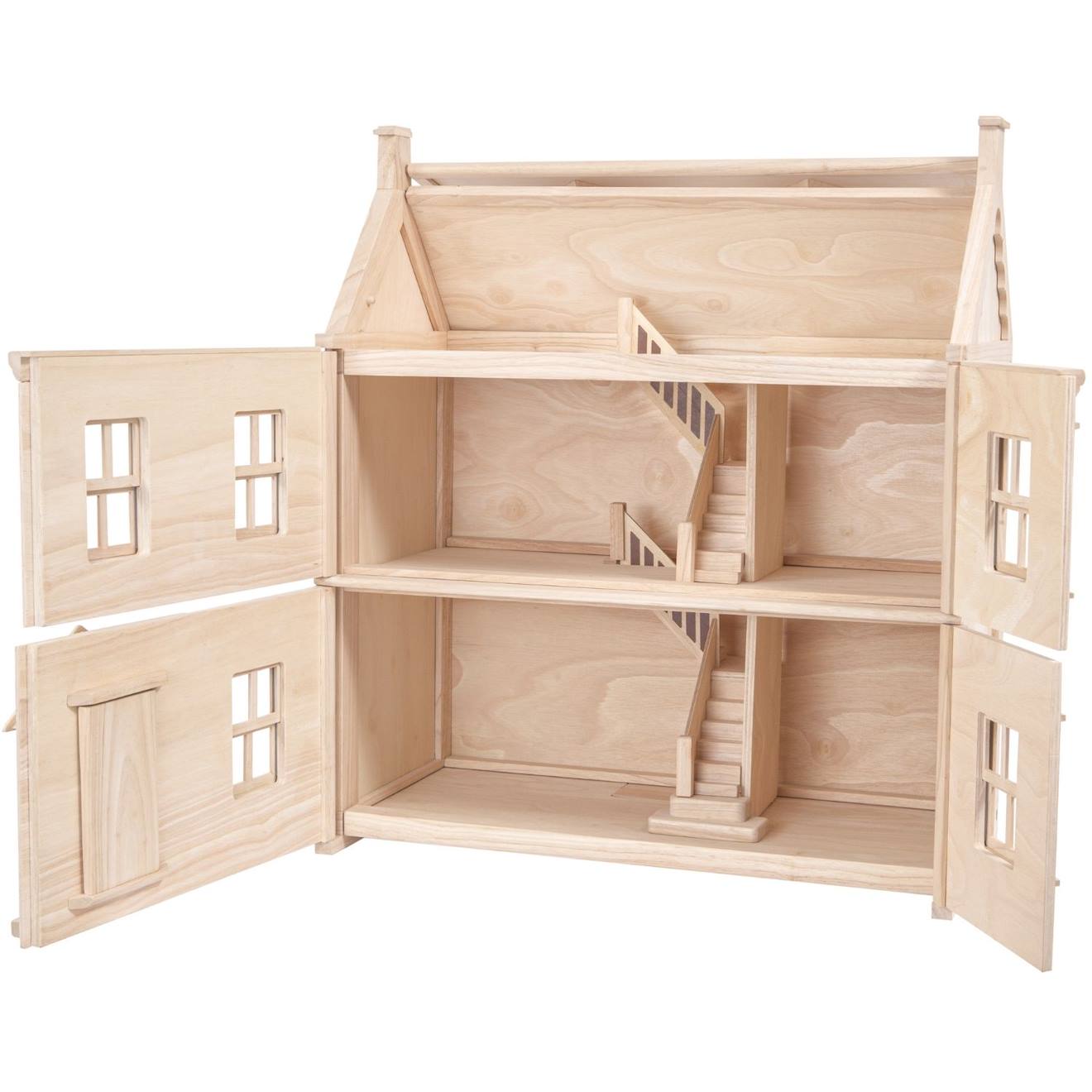 Maison de poupées victorienne beige