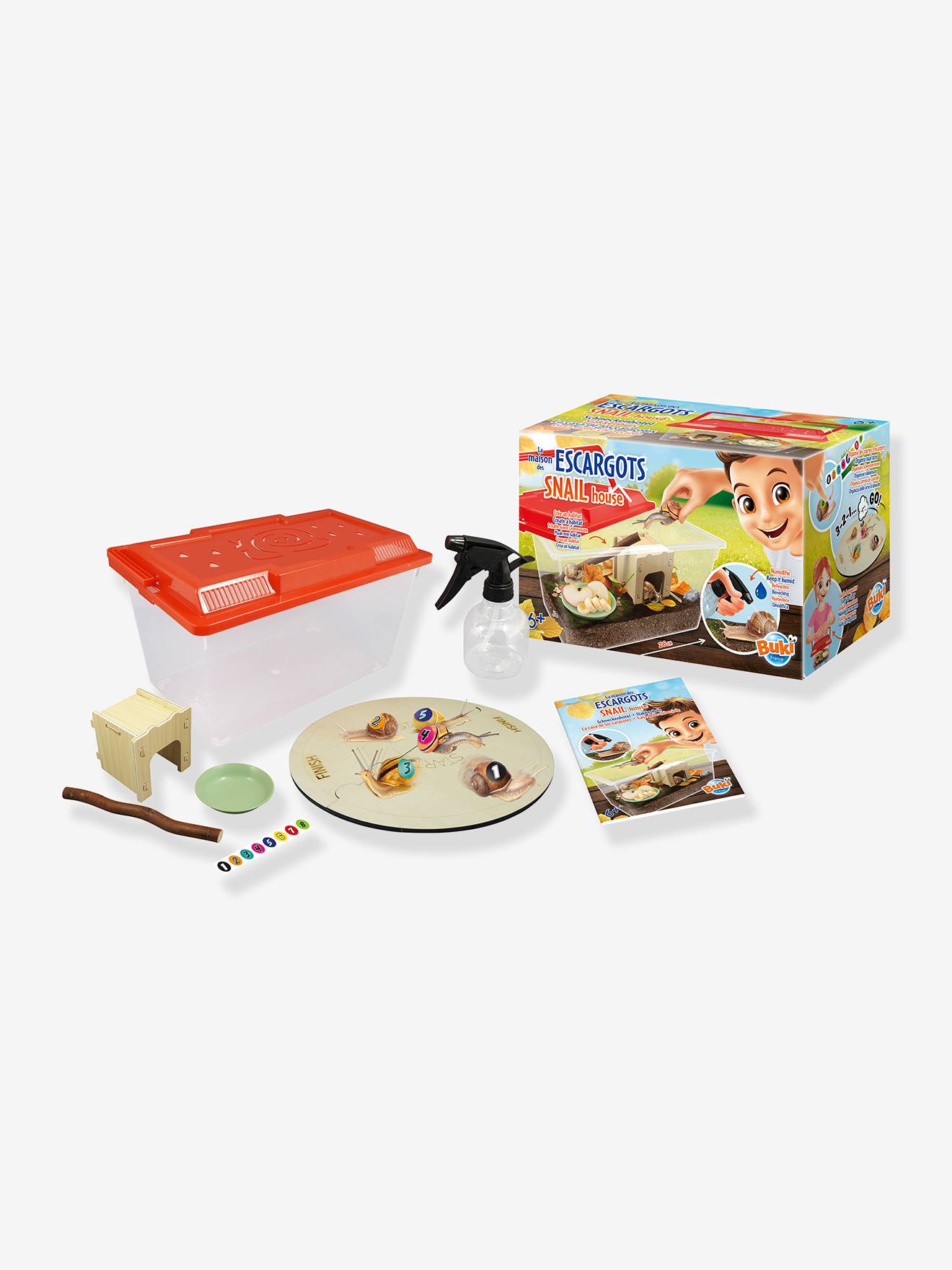 Maison des escargots rouge