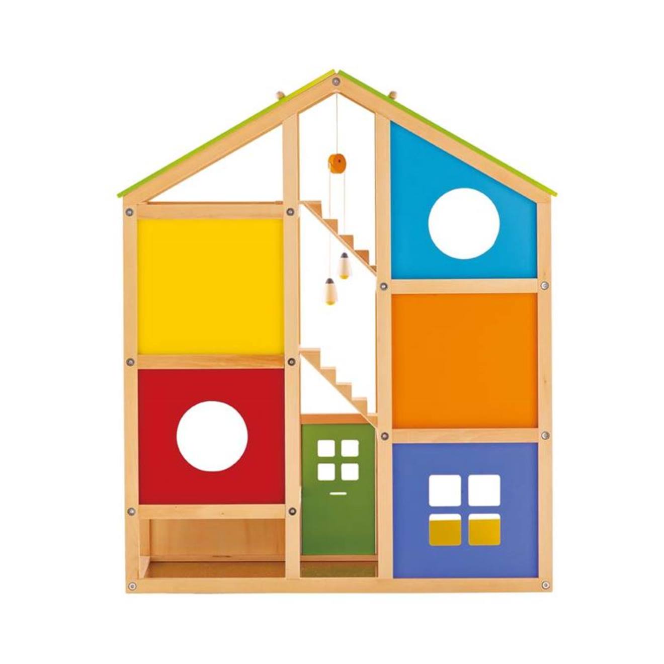 Maison toute saison (meublée) multicolore