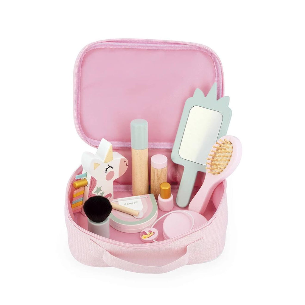 Mallette beauté licorne rose