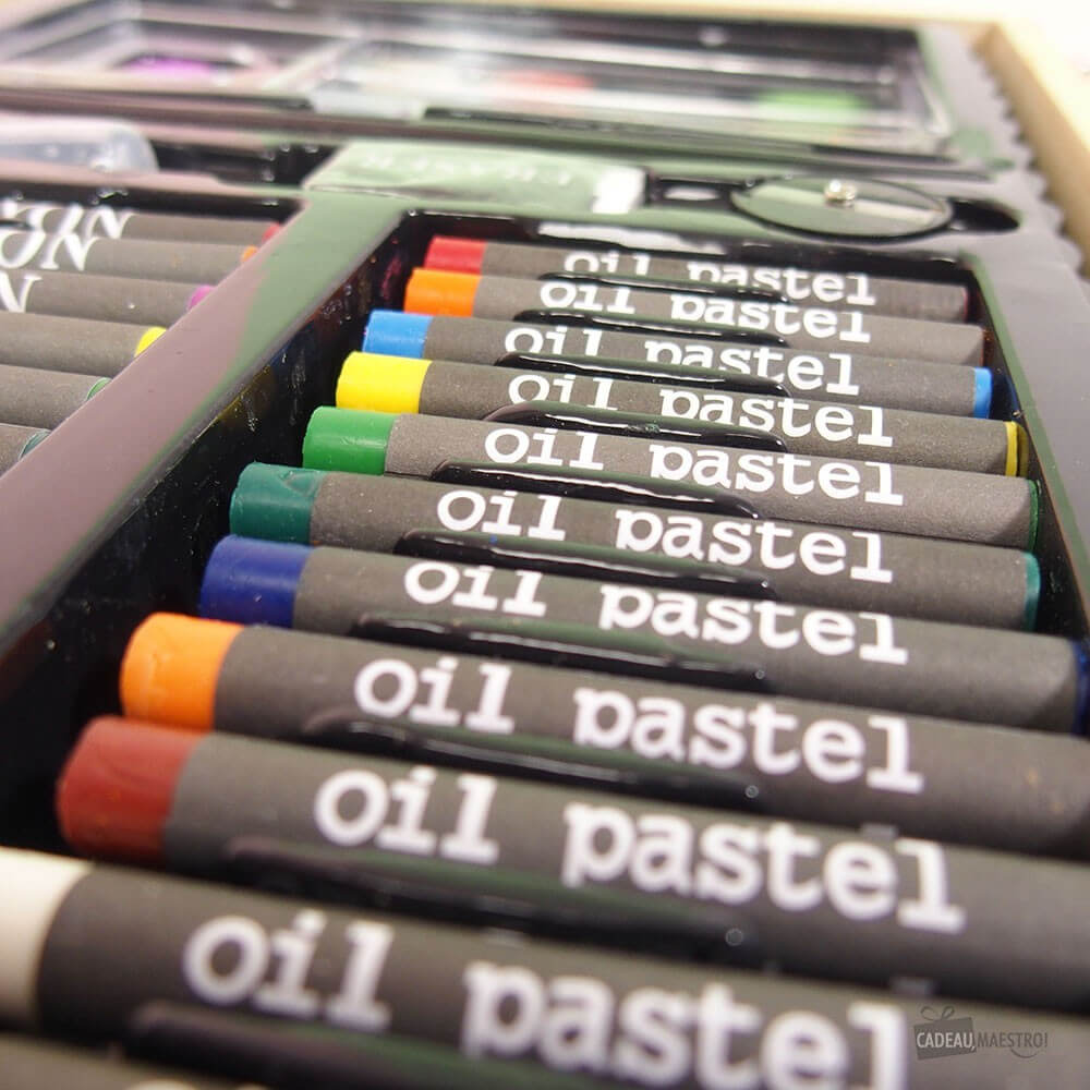 Mallette Coloriage en Bois - Papeterie Originale CadoMaestro
