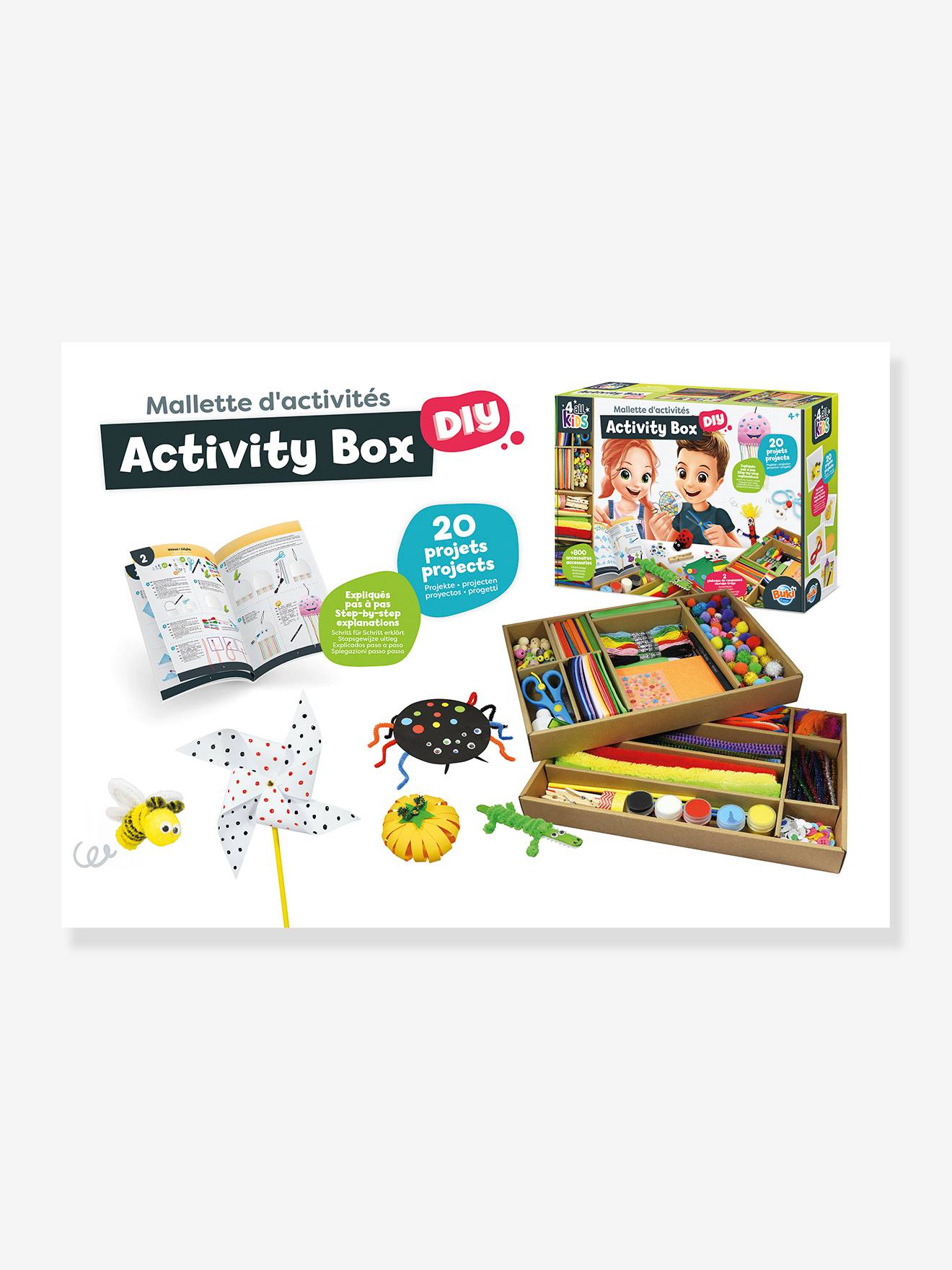 Mallette d'activités - multicolore
