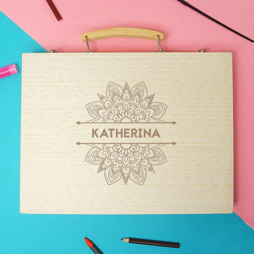 Mallette de Coloriage Mandala à Personnaliser - Papeterie Originale