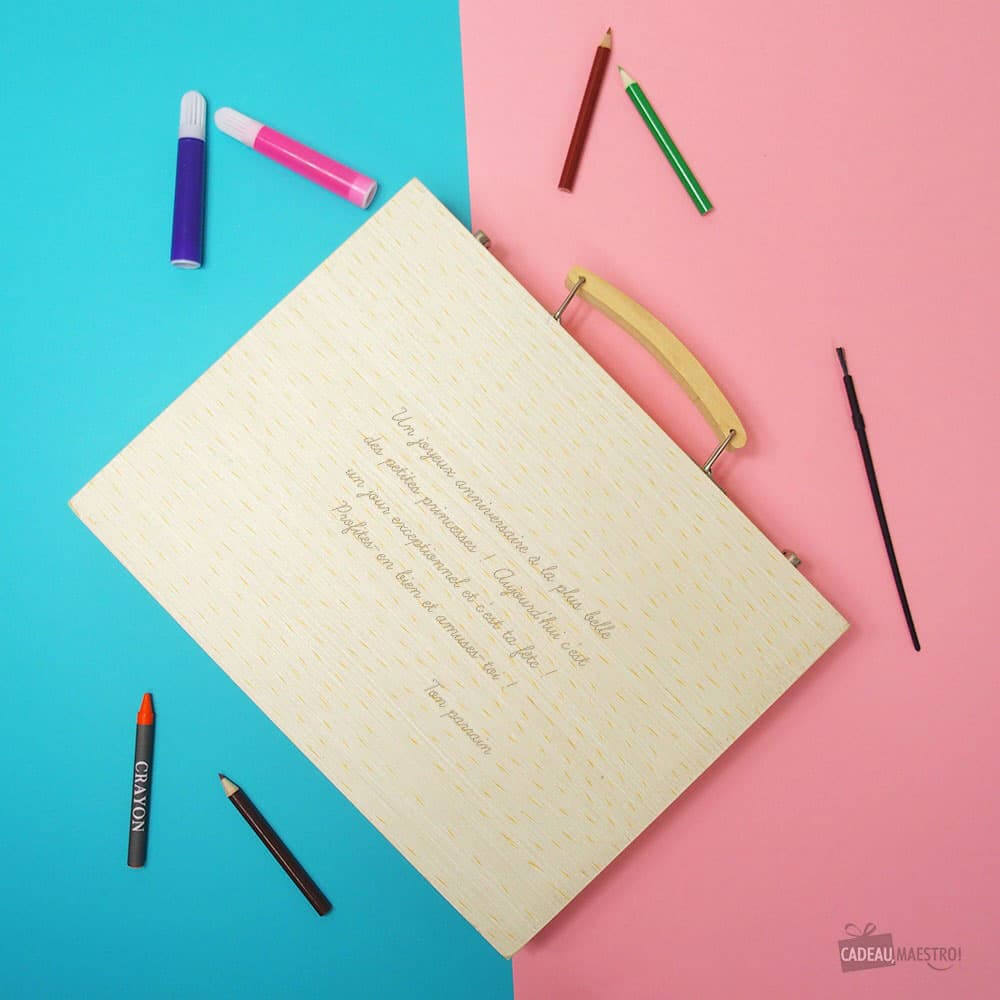 Mallette de Coloriage à Personnaliser - Papeterie Originale