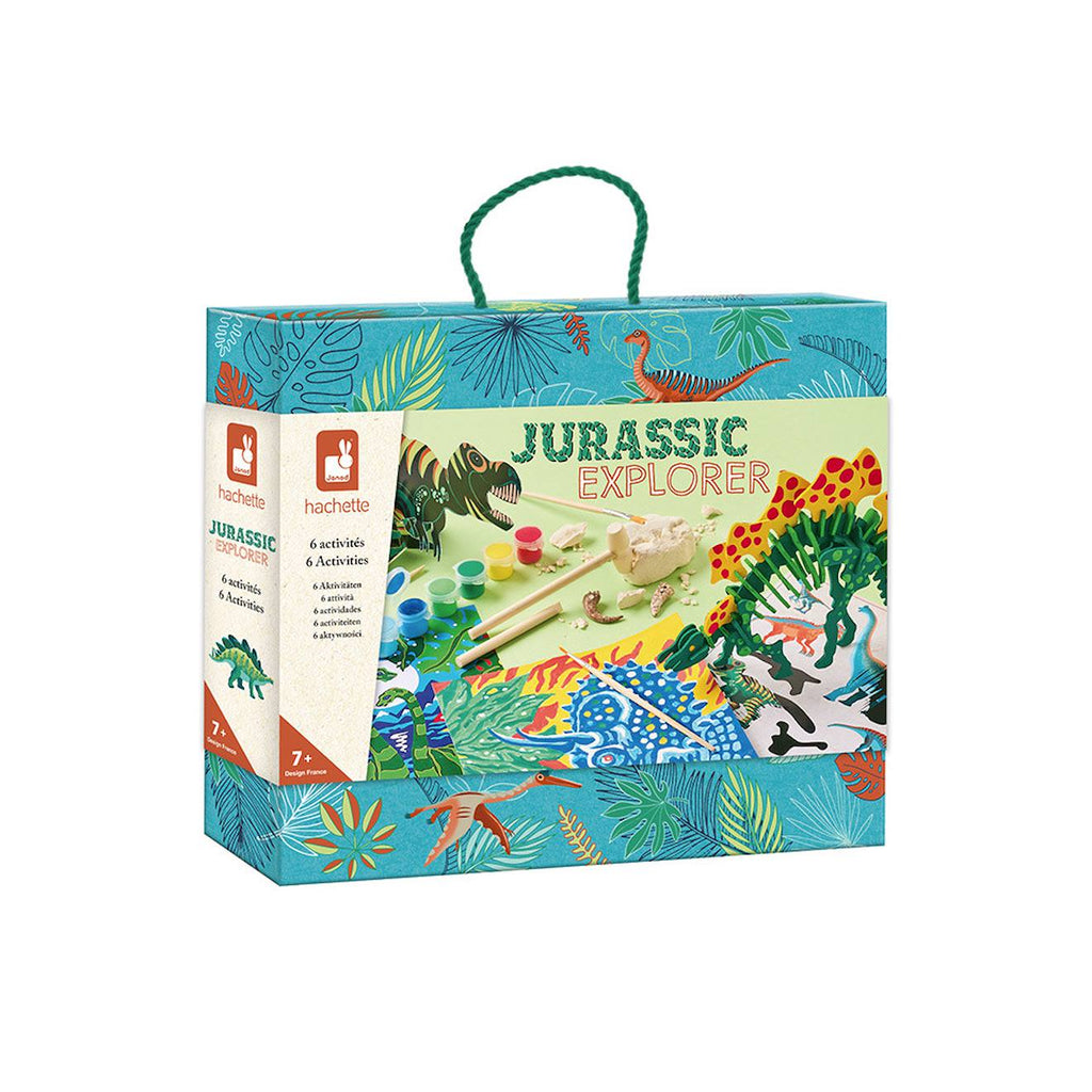 Mallette d'explorateur dinossaures multicolore