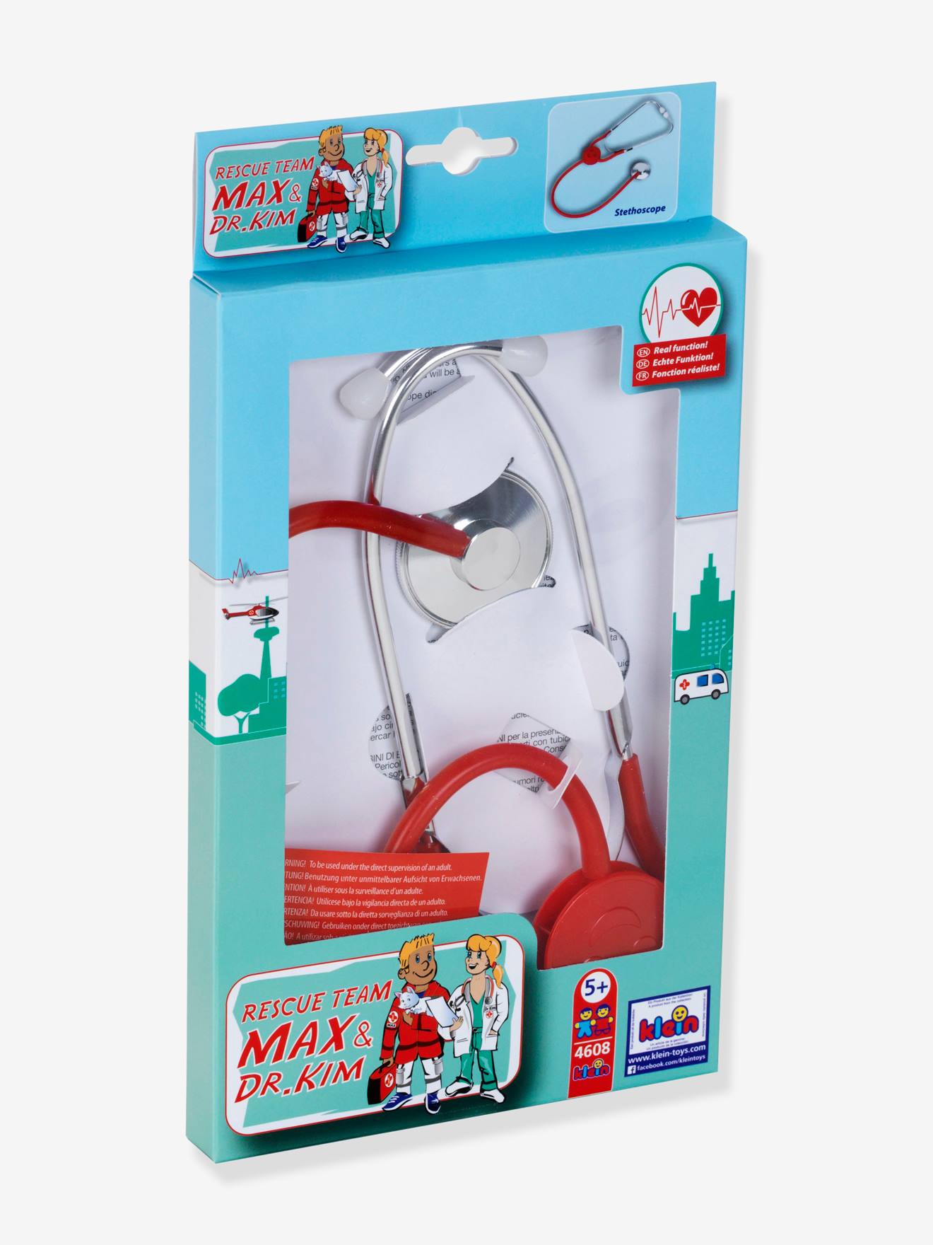 Mallette docteur avec portable multicolore