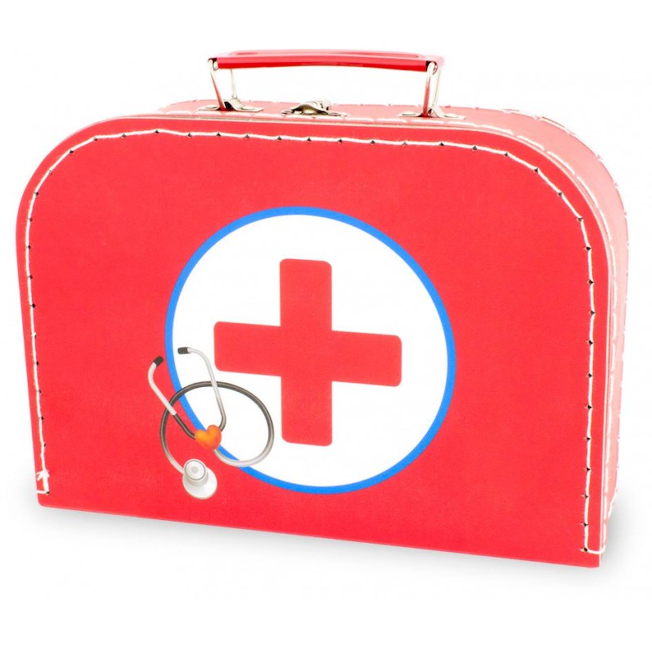 Mallette hôpital rouge
