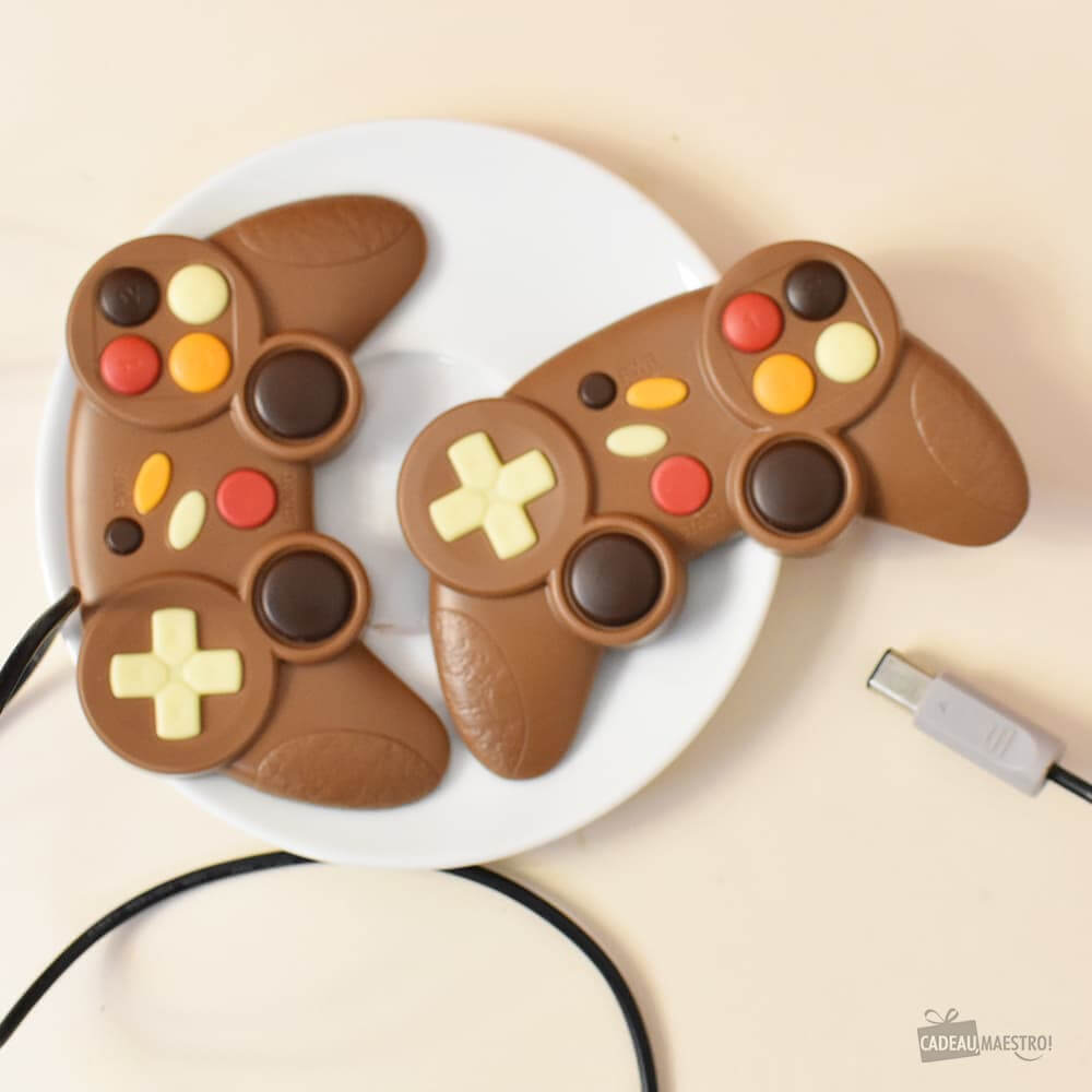 Manette de Jeu en Chocolat (x2) - Chocolats Originaux