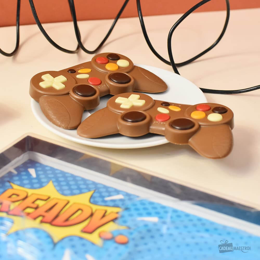 Manette de Jeu en Chocolat (x2) - Chocolats Originaux