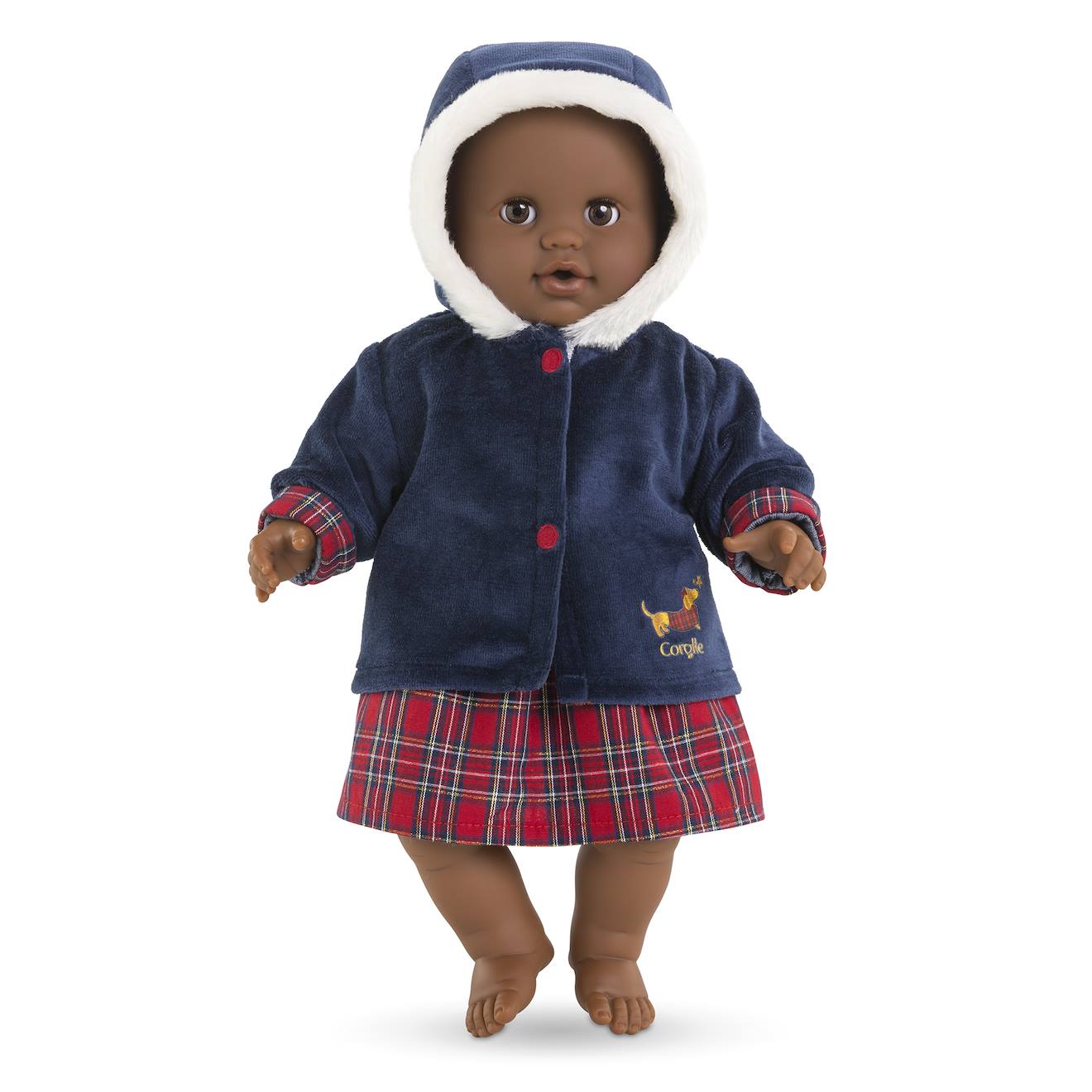 Manteau Corolle en fêtes pour poupon 36 cm multicolore
