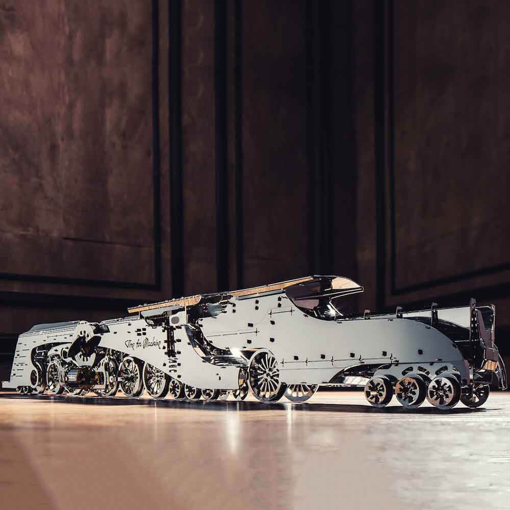 Maquette Metal Train Steamliner - Maquette Métal CadoMaestro