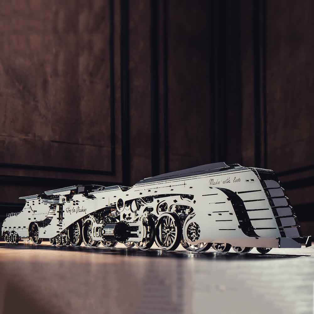 Maquette Metal Train Steamliner - Maquette Métal CadoMaestro