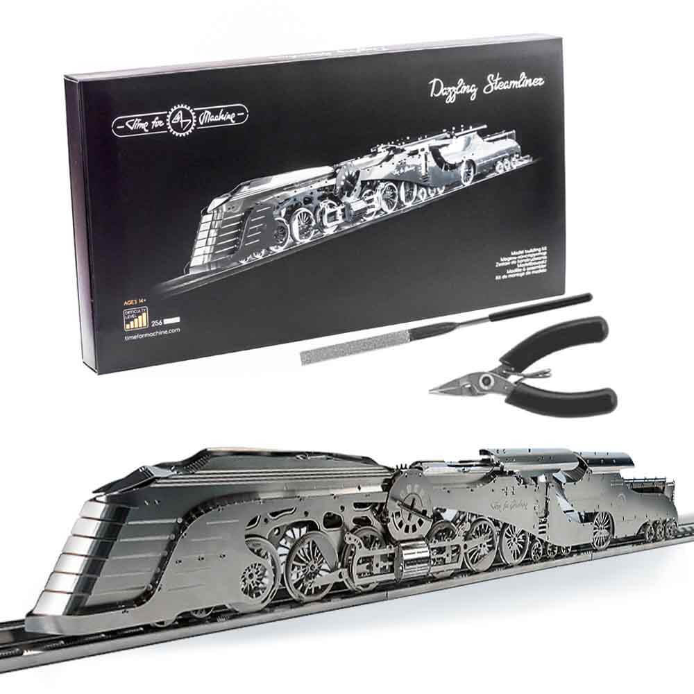 Maquette Metal Train Steamliner - Maquette Métal CadoMaestro