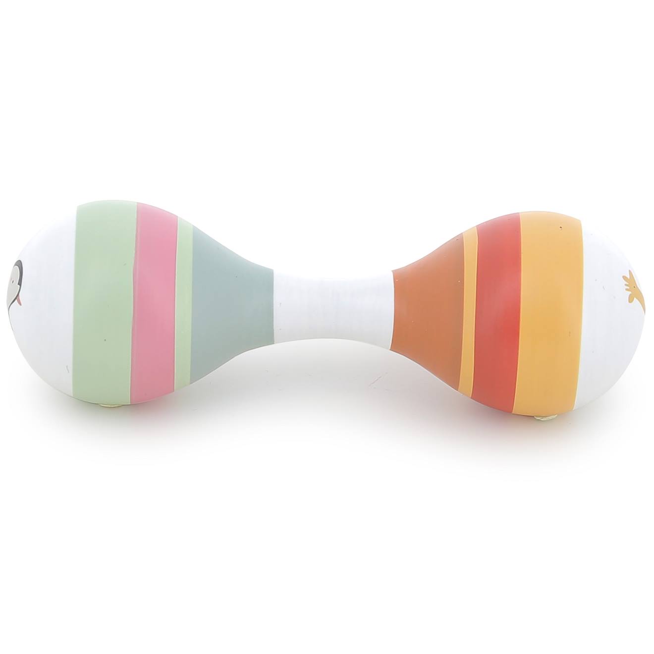 Maracas animaux du monde sarah betz blanc