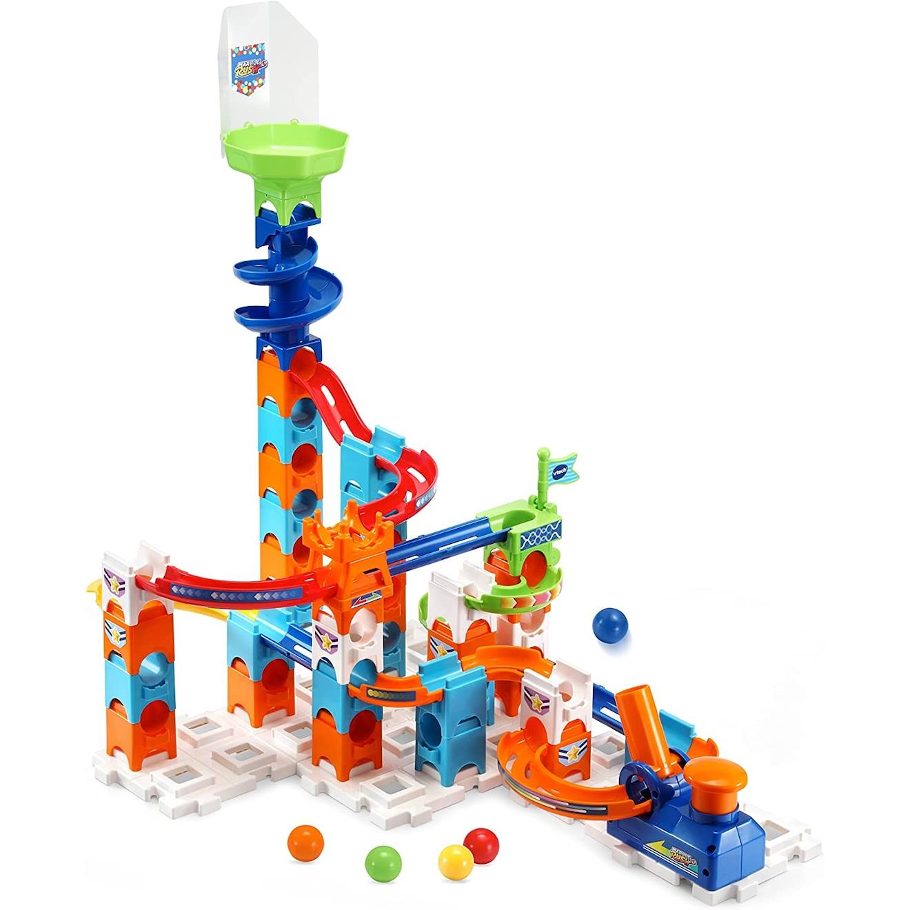 Marble rush circuit à billes - adventure set s100 multicolore