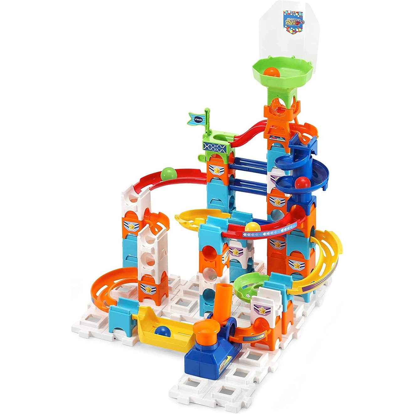 Marble rush circuit à billes - adventure set s100 multicolore