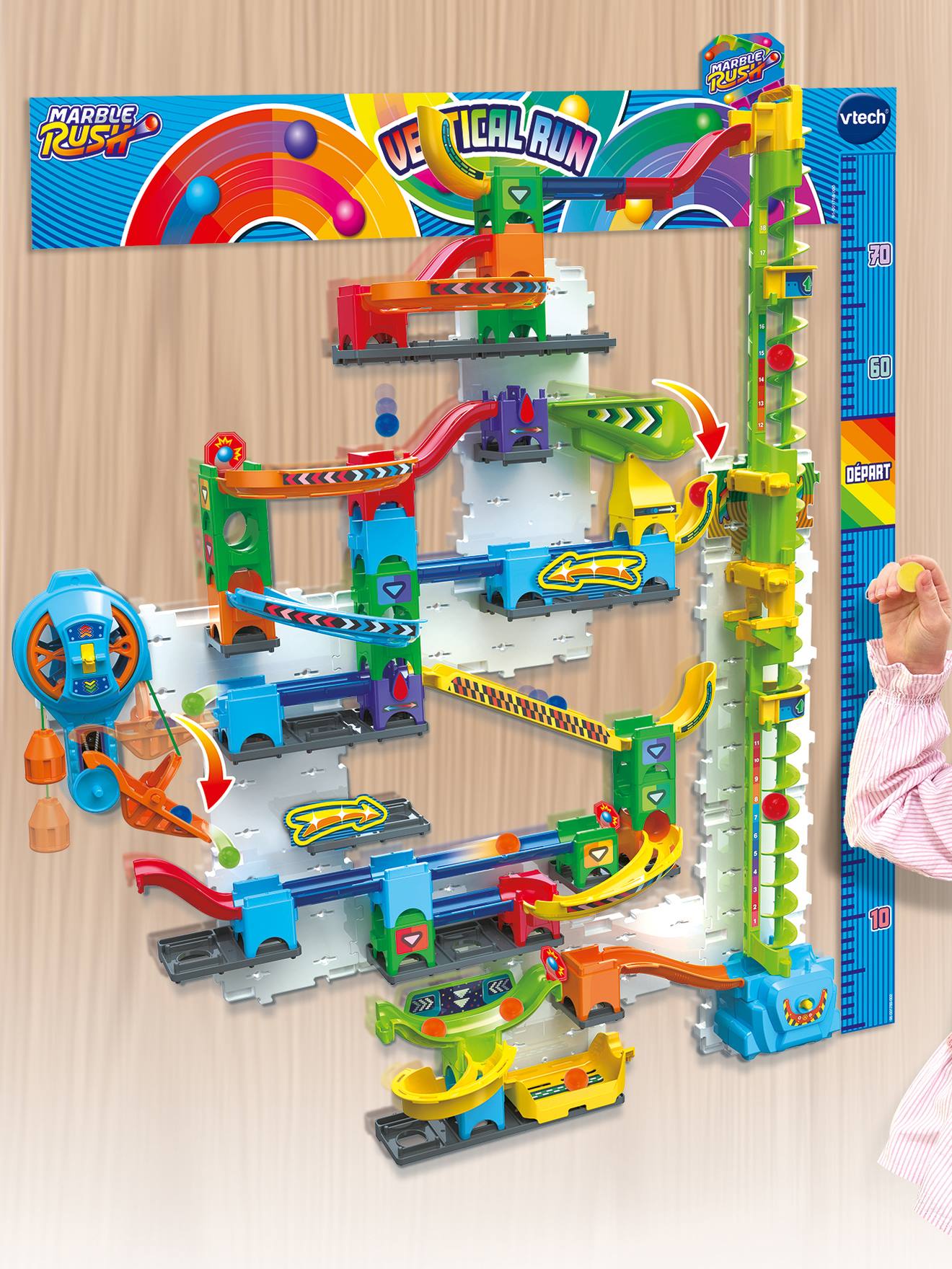 Marble rush ultimate vertical run v100e multicolore
