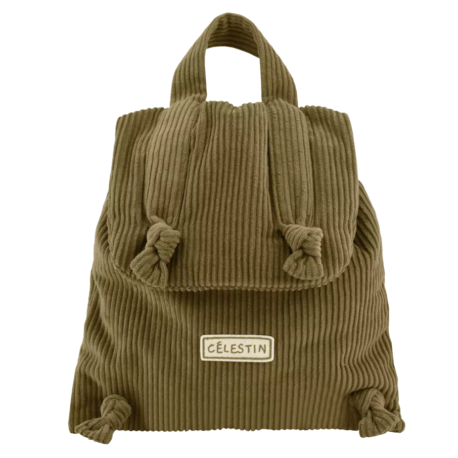 Sac à dos velours personnalisable Marceau – Petit Picotin