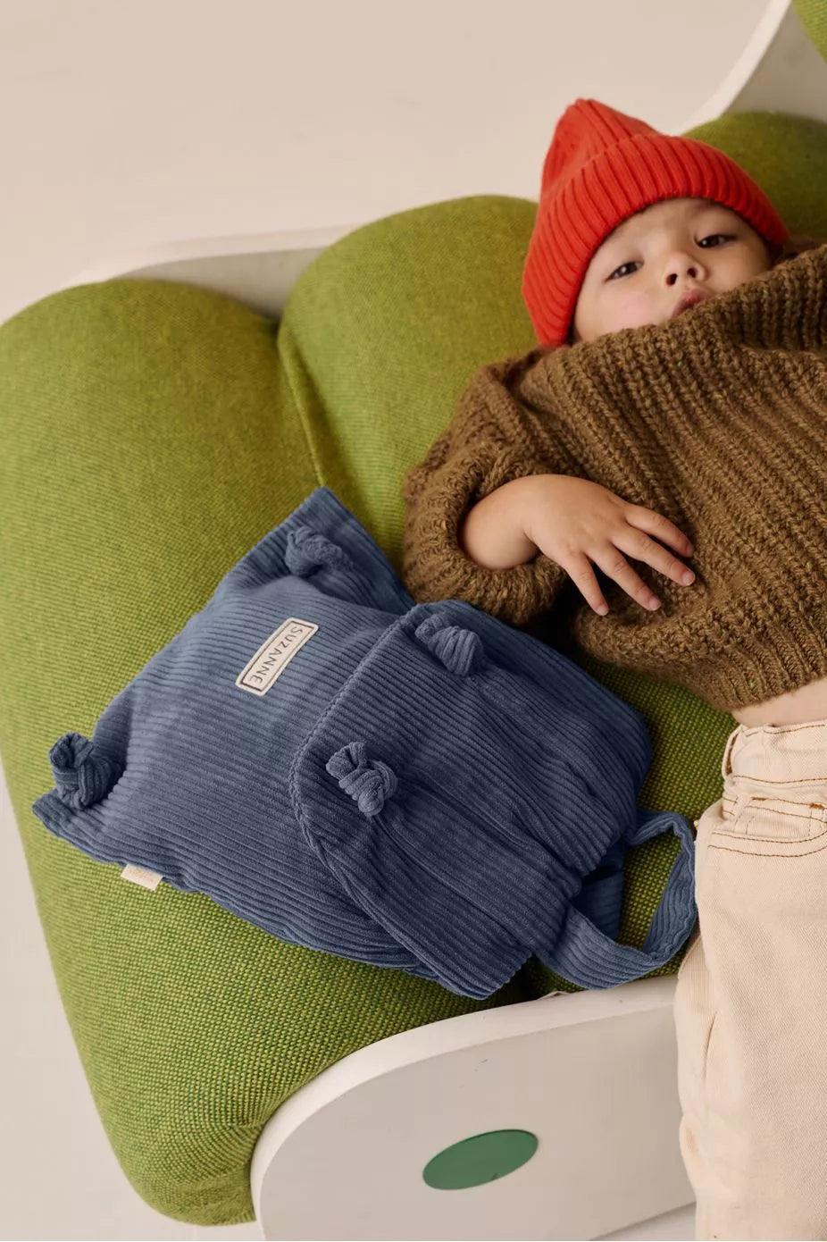 Sac à dos velours personnalisable Marceau – Petit Picotin