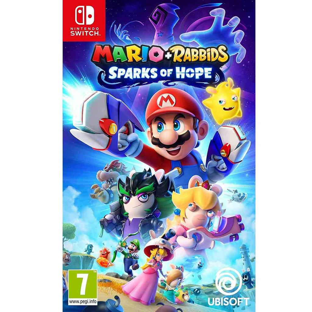 Mario et lapins cretins sparks of hope switch multicolore