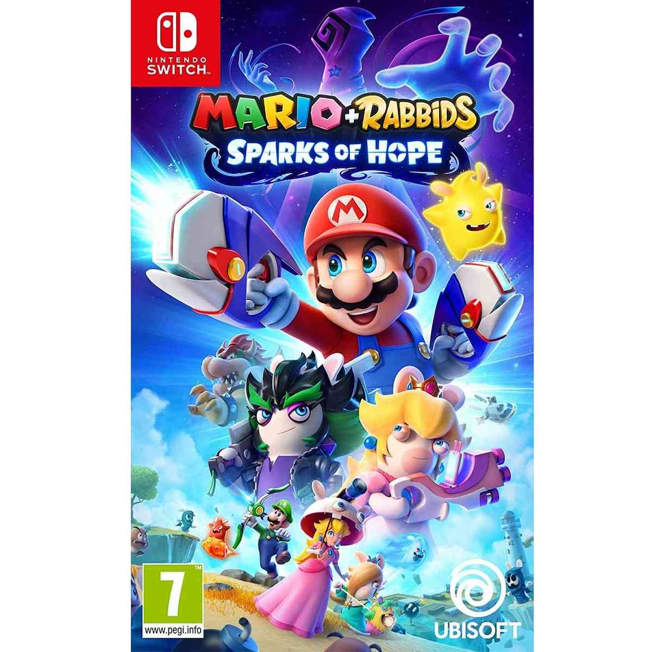 Mario et lapins cretins sparks of hope switch multicolore