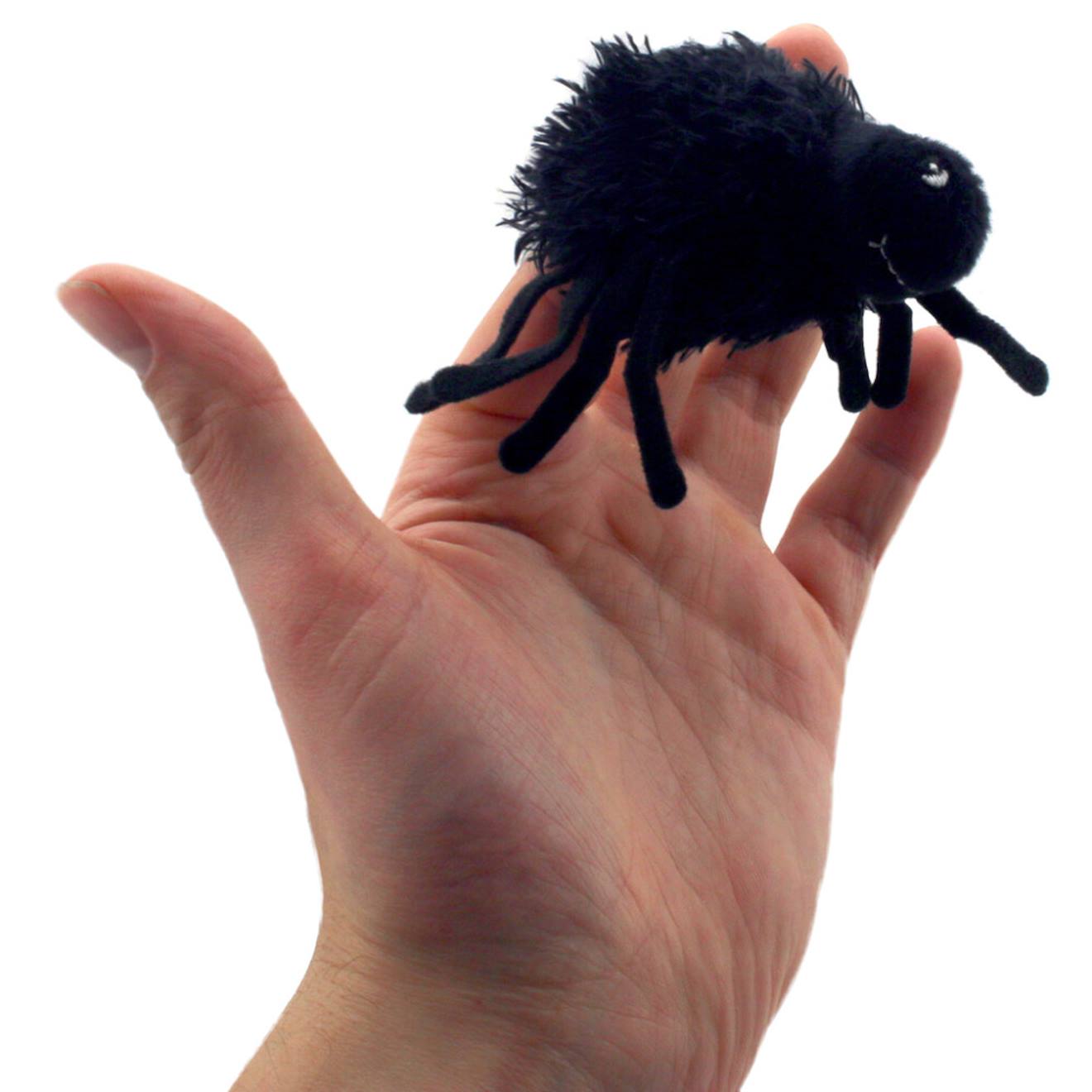 Marionnette à doigts - araignée black